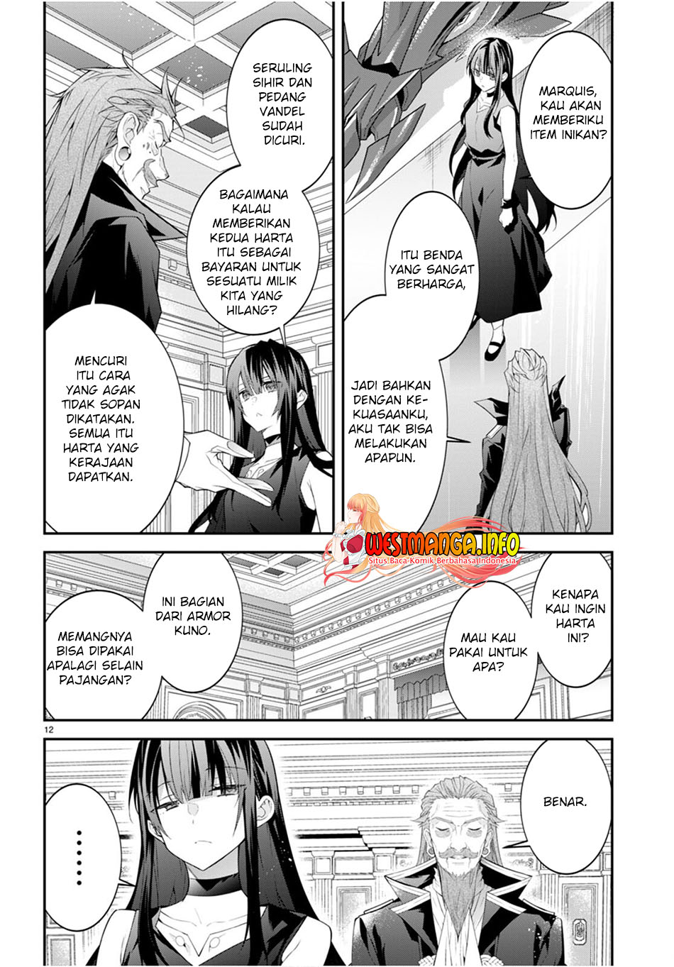 Otome Game Sekai wa Mob ni Kibishii Sekai Desu chapter 46