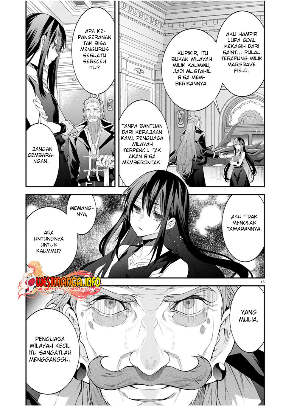 Otome Game Sekai wa Mob ni Kibishii Sekai Desu chapter 46