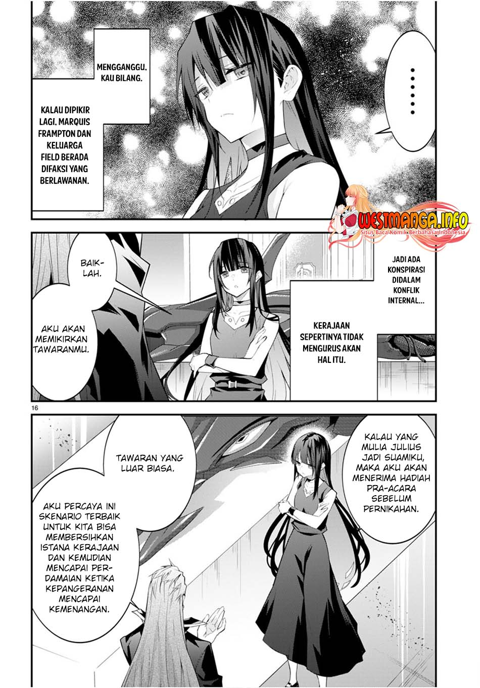 Otome Game Sekai wa Mob ni Kibishii Sekai Desu chapter 46