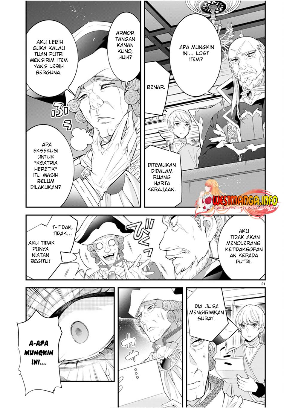 Otome Game Sekai wa Mob ni Kibishii Sekai Desu chapter 46