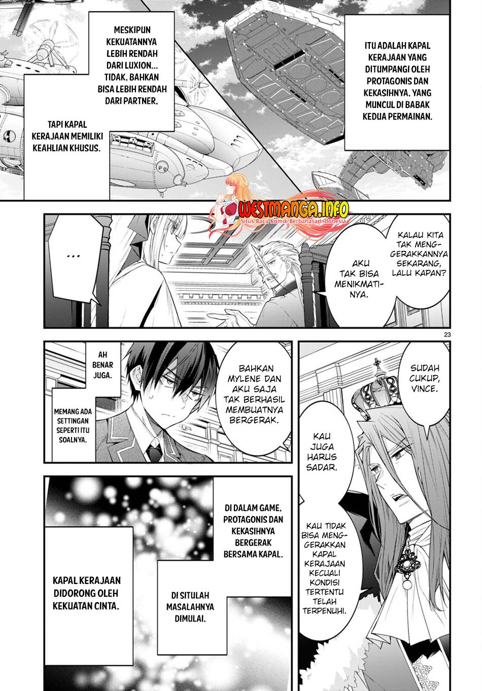 Otome Game Sekai wa Mob ni Kibishii Sekai Desu chapter 49