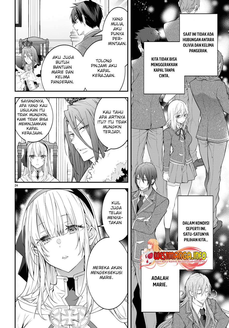 Otome Game Sekai wa Mob ni Kibishii Sekai Desu chapter 49
