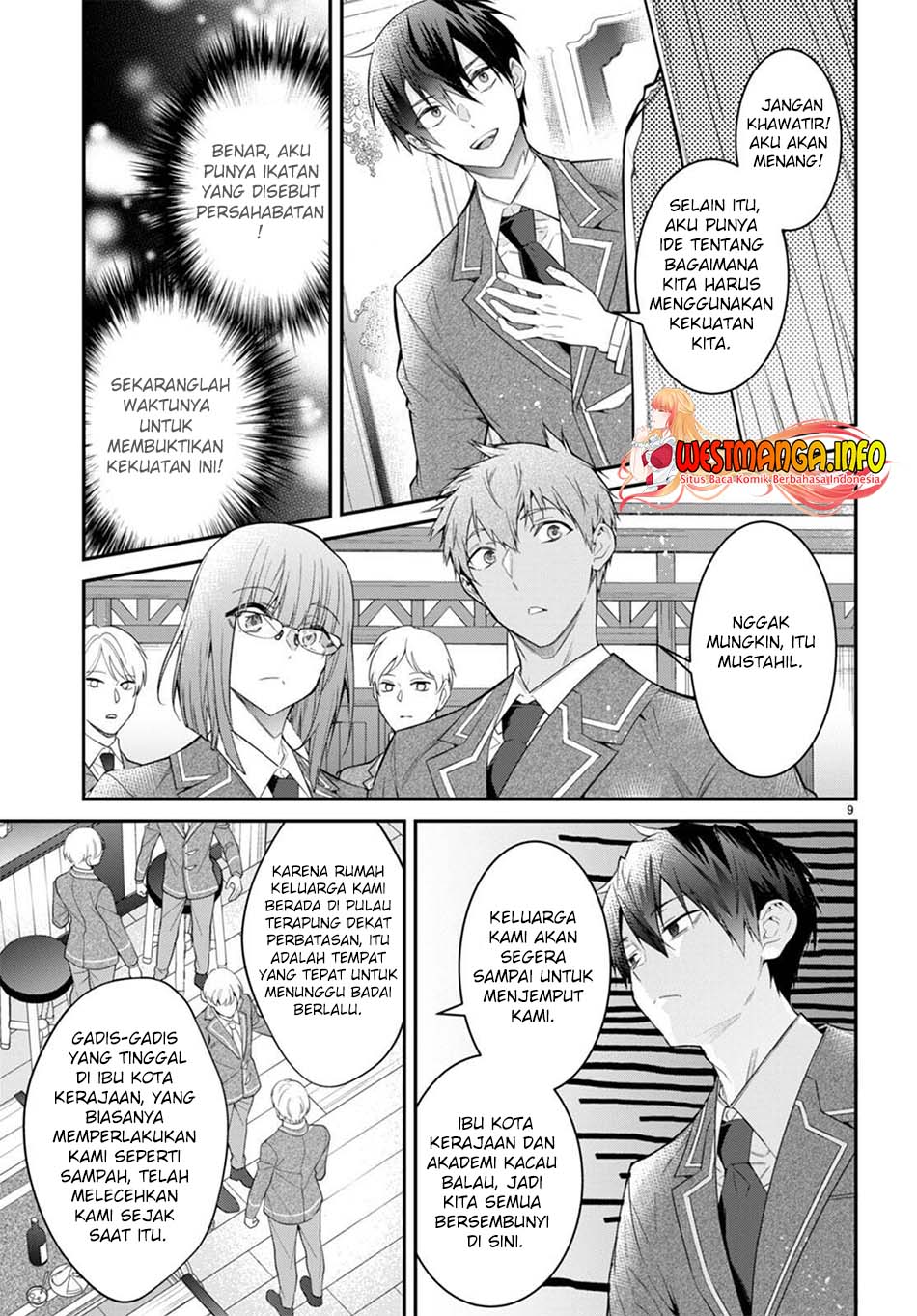 Otome Game Sekai wa Mob ni Kibishii Sekai Desu chapter 50