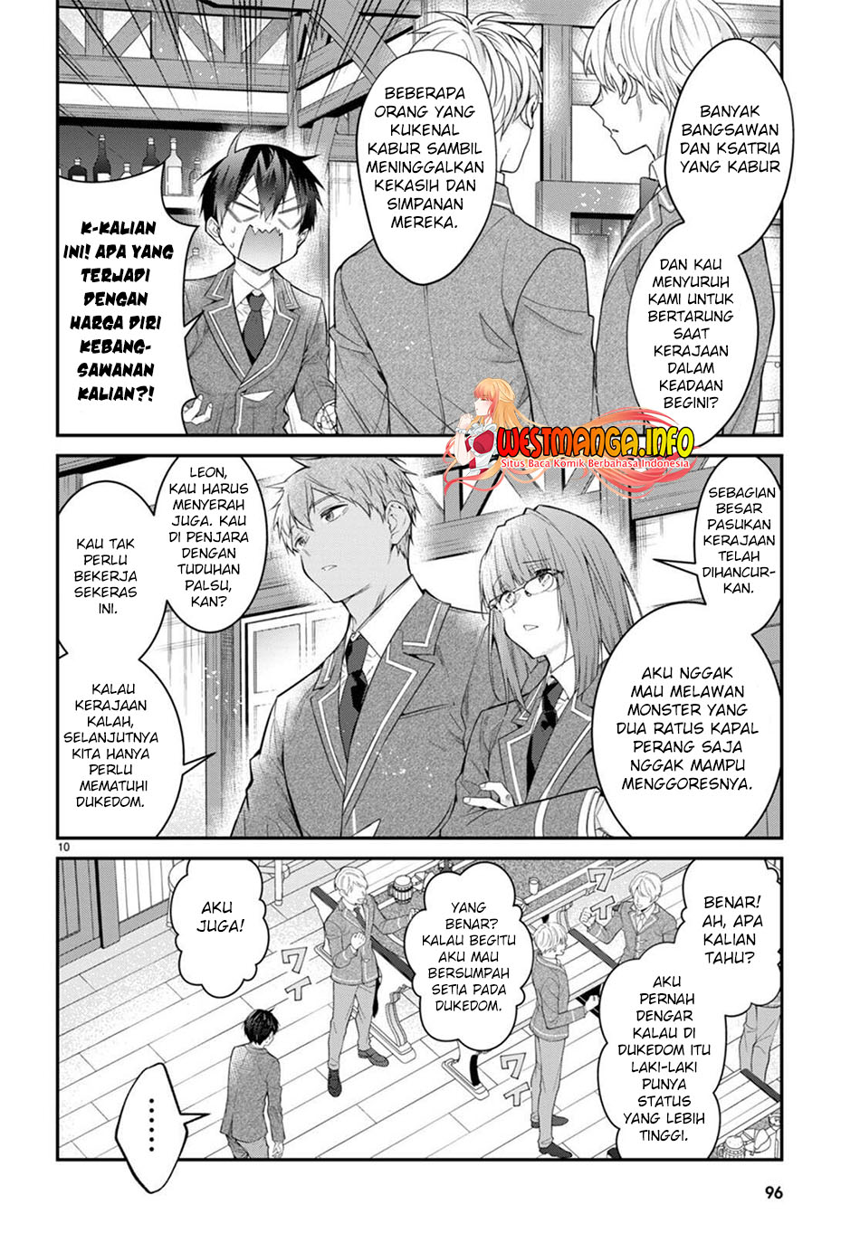 Otome Game Sekai wa Mob ni Kibishii Sekai Desu chapter 50