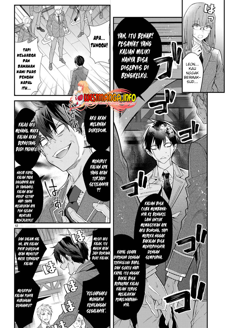 Otome Game Sekai wa Mob ni Kibishii Sekai Desu chapter 50