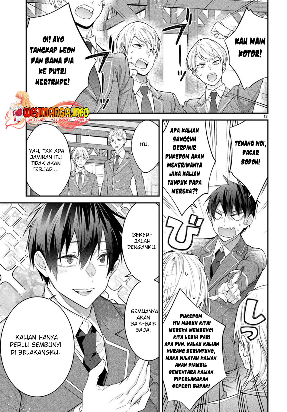 Otome Game Sekai wa Mob ni Kibishii Sekai Desu chapter 50