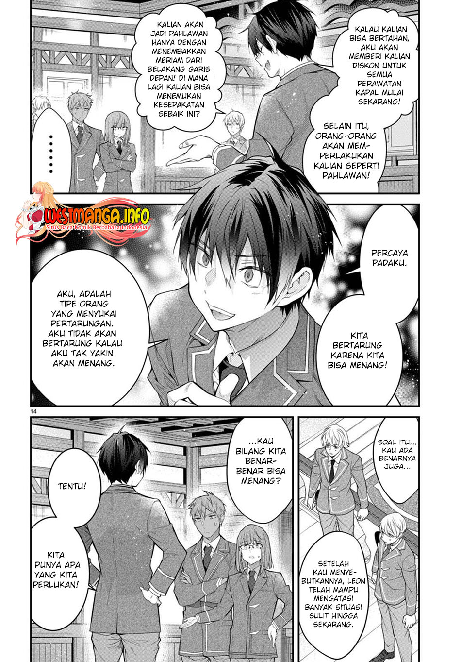 Otome Game Sekai wa Mob ni Kibishii Sekai Desu chapter 50