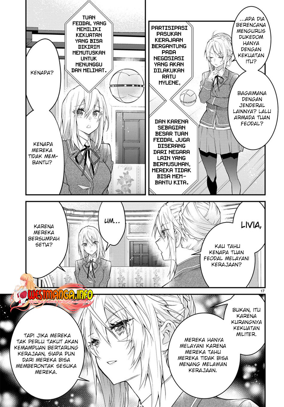Otome Game Sekai wa Mob ni Kibishii Sekai Desu chapter 50