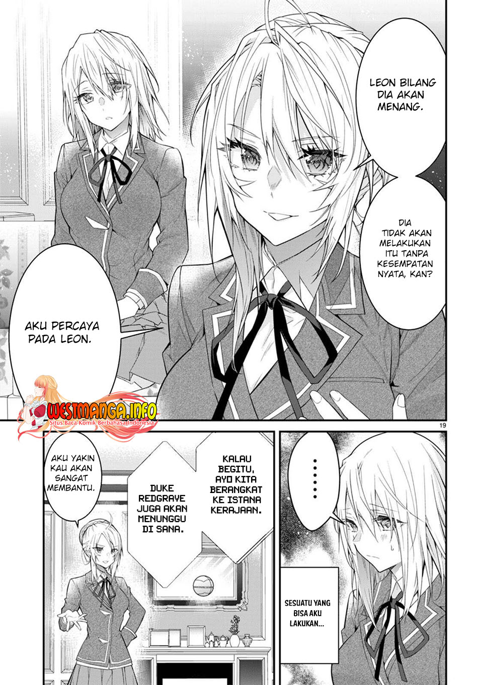 Otome Game Sekai wa Mob ni Kibishii Sekai Desu chapter 50