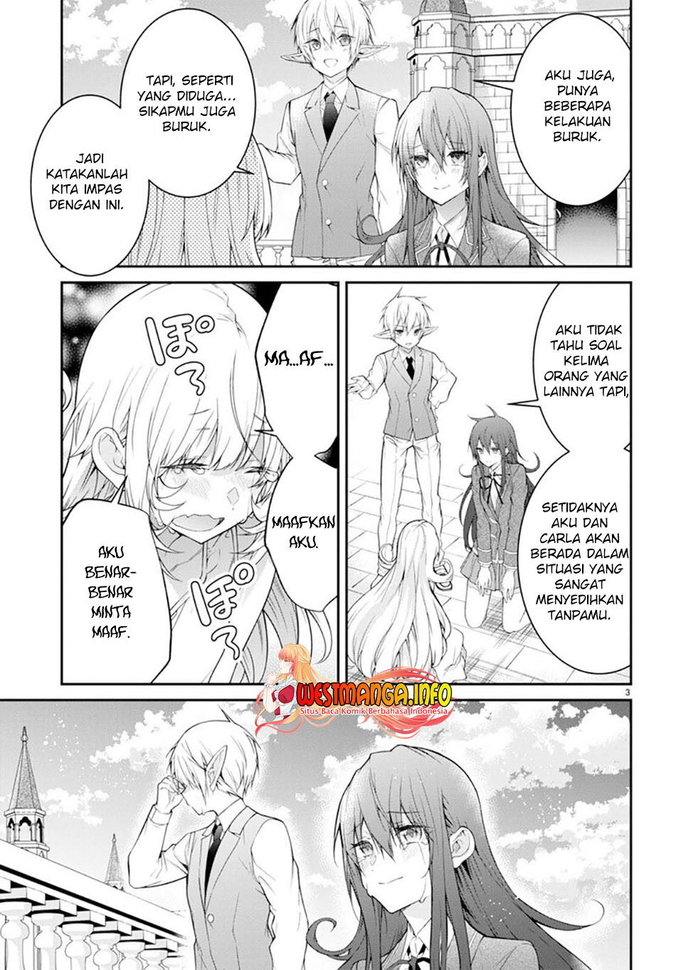 Otome Game Sekai wa Mob ni Kibishii Sekai Desu chapter 53