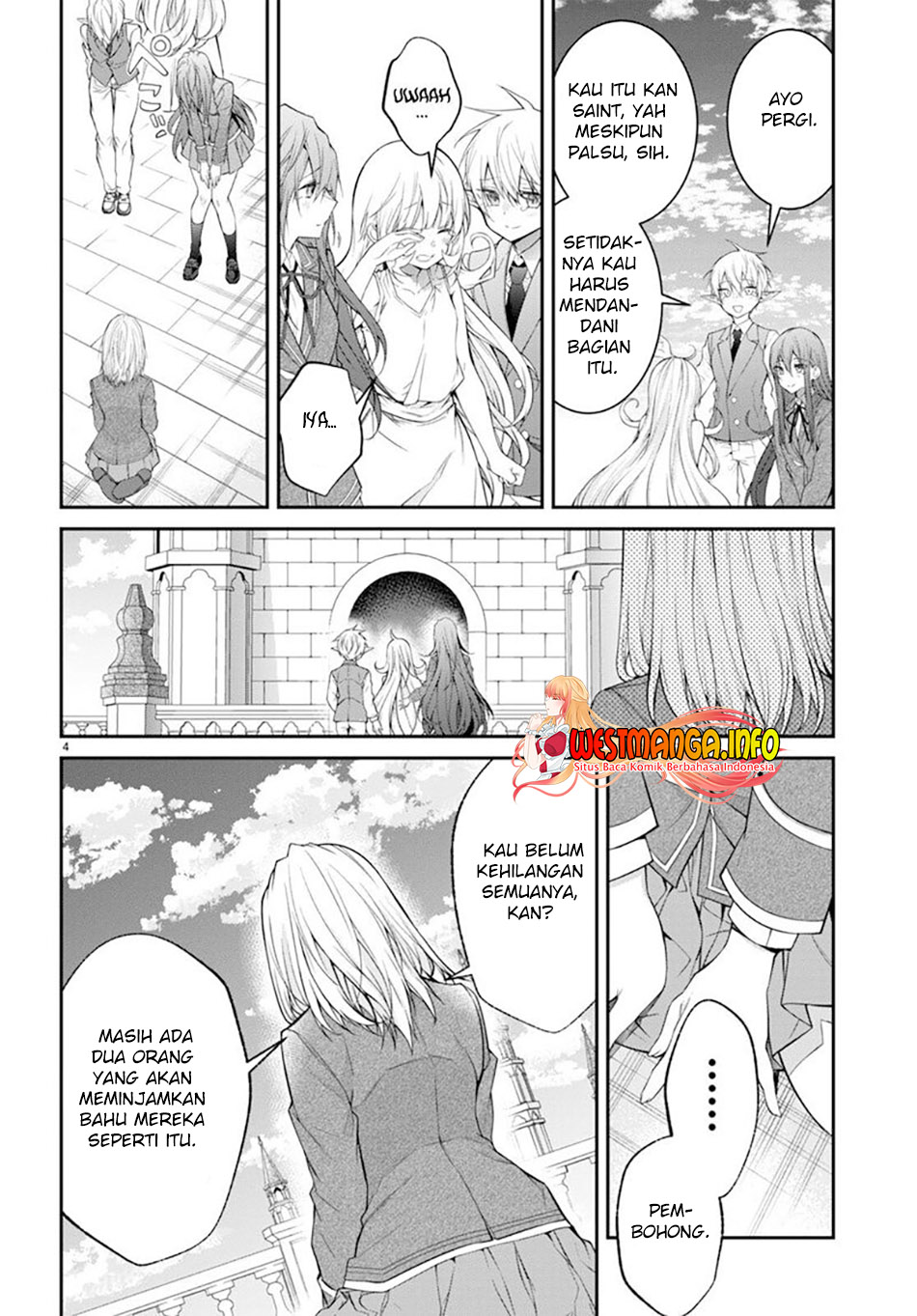 Otome Game Sekai wa Mob ni Kibishii Sekai Desu chapter 53