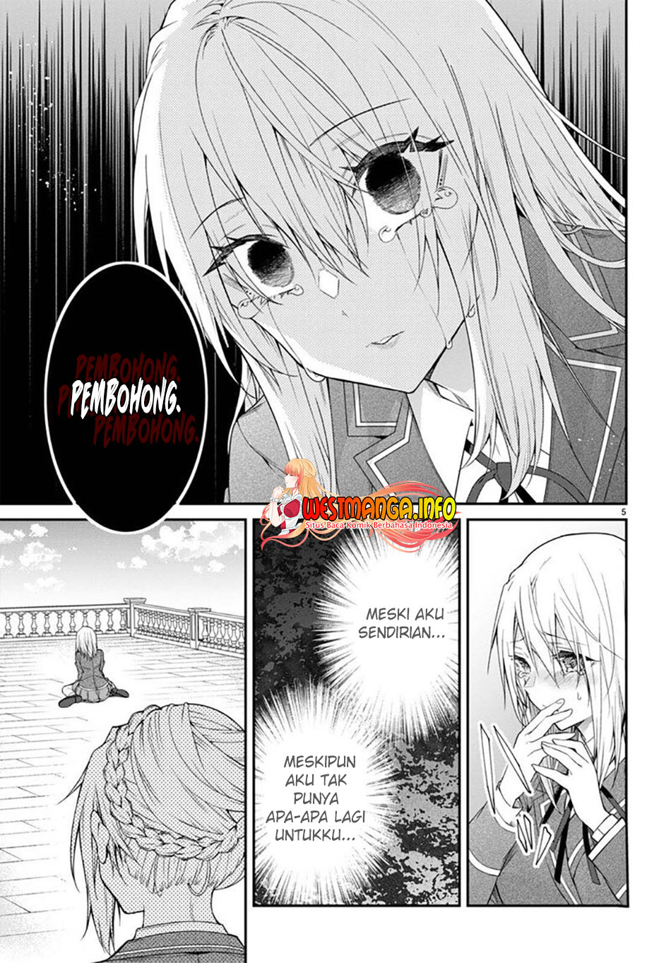 Otome Game Sekai wa Mob ni Kibishii Sekai Desu chapter 53