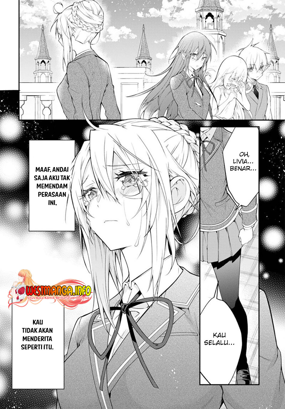 Otome Game Sekai wa Mob ni Kibishii Sekai Desu chapter 53