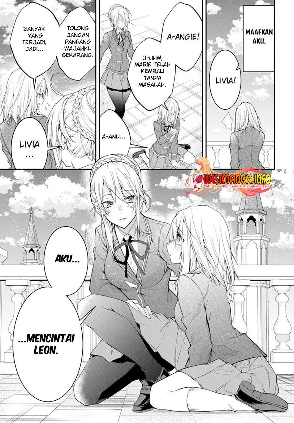 Otome Game Sekai wa Mob ni Kibishii Sekai Desu chapter 53