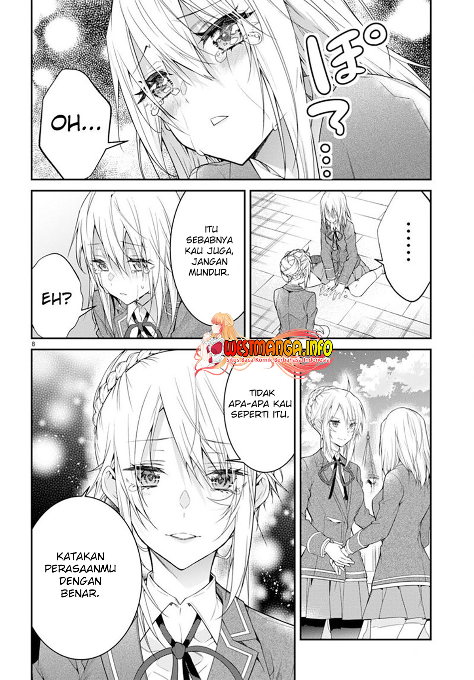 Otome Game Sekai wa Mob ni Kibishii Sekai Desu chapter 53