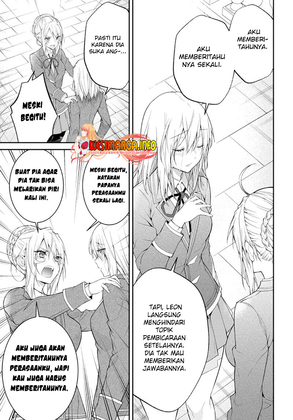 Otome Game Sekai wa Mob ni Kibishii Sekai Desu chapter 53