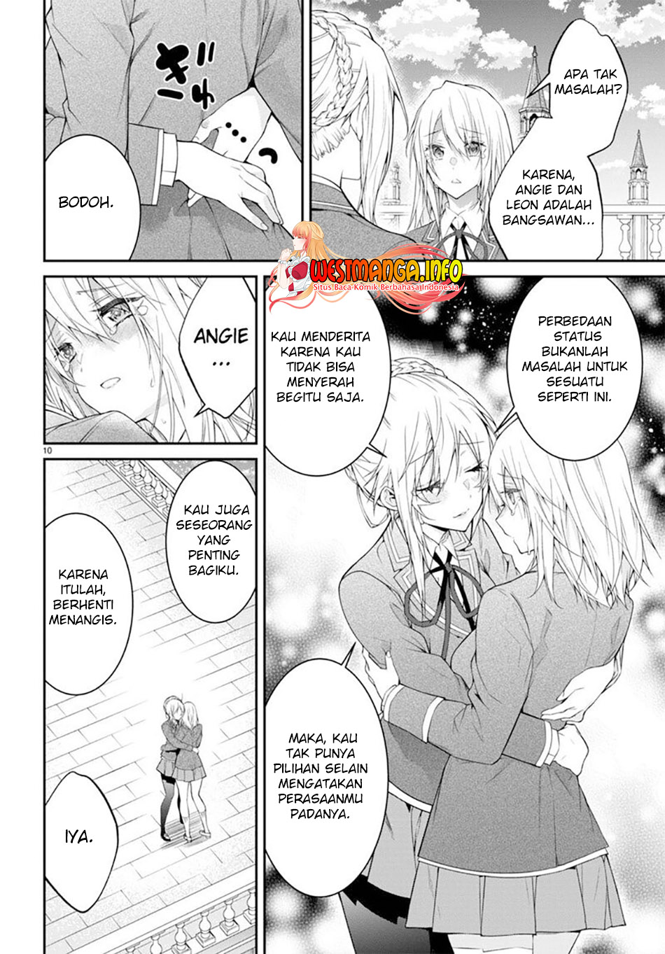 Otome Game Sekai wa Mob ni Kibishii Sekai Desu chapter 53