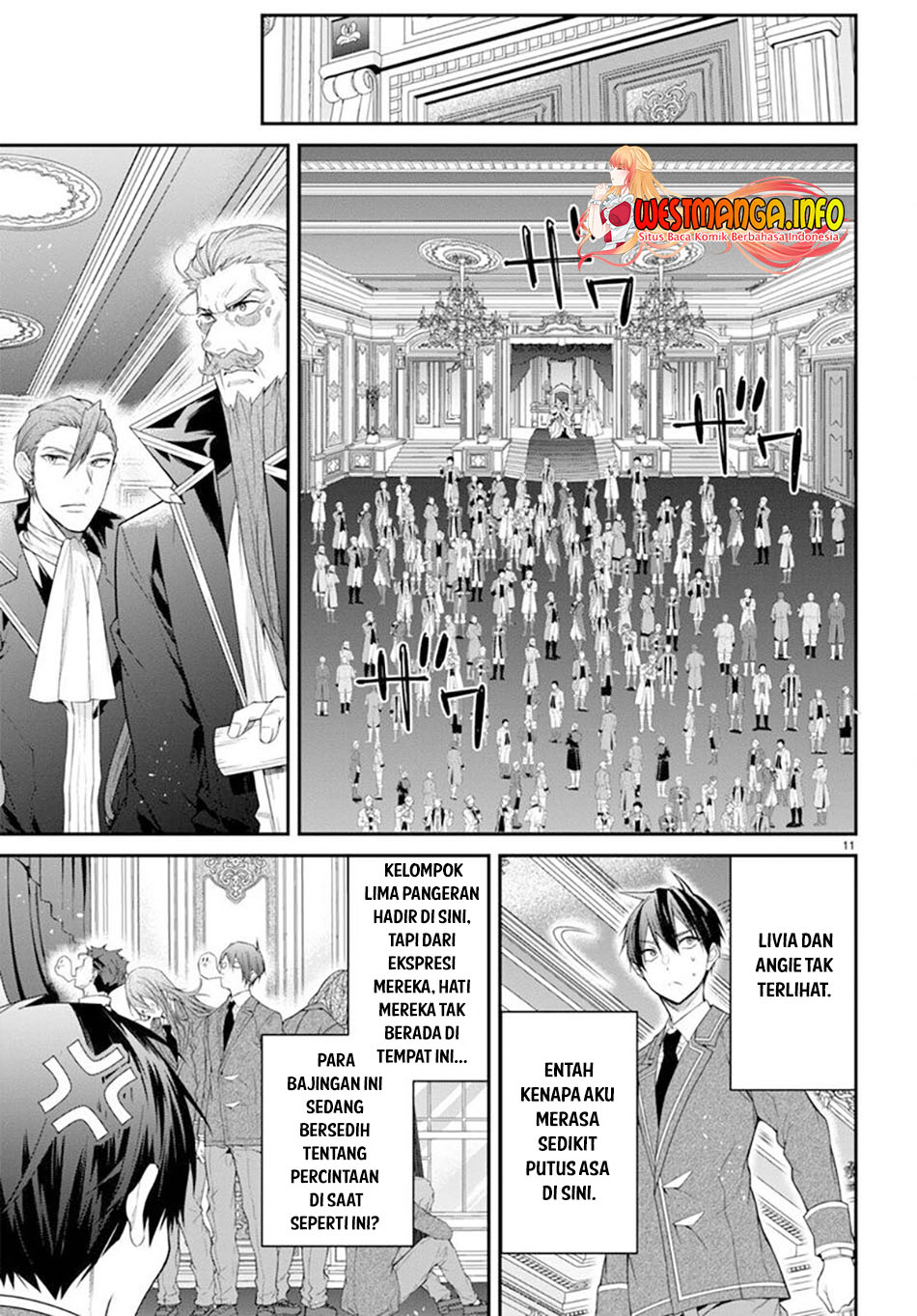 Otome Game Sekai wa Mob ni Kibishii Sekai Desu chapter 53