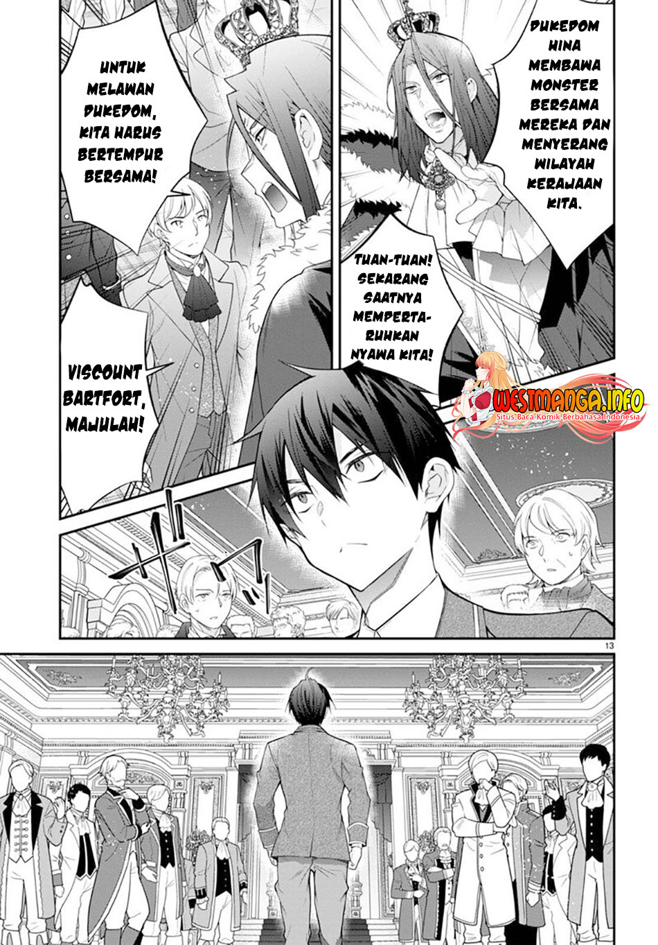 Otome Game Sekai wa Mob ni Kibishii Sekai Desu chapter 53