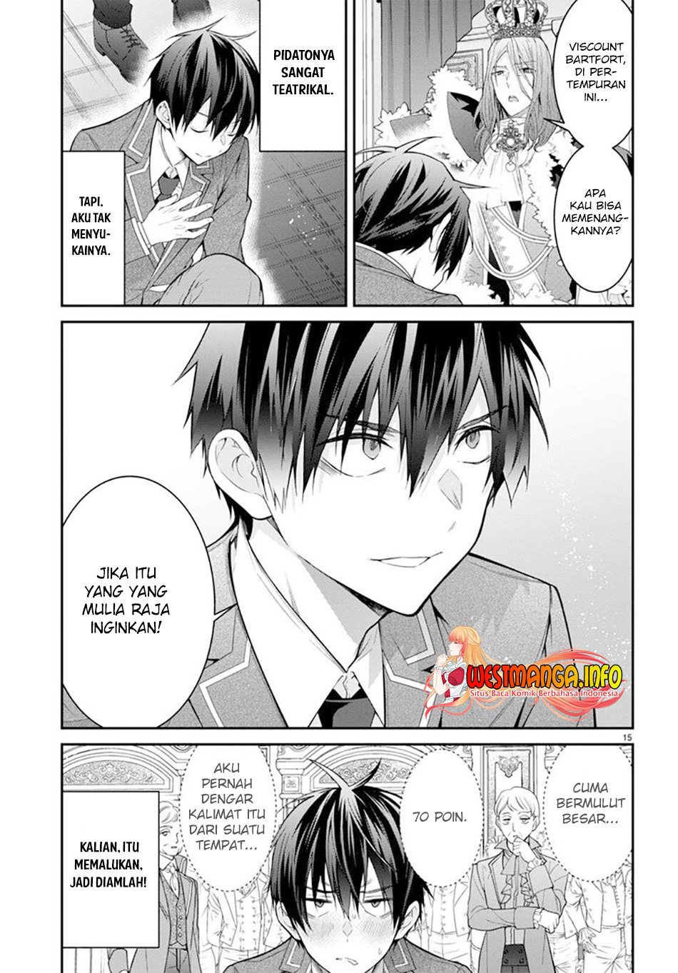 Otome Game Sekai wa Mob ni Kibishii Sekai Desu chapter 53