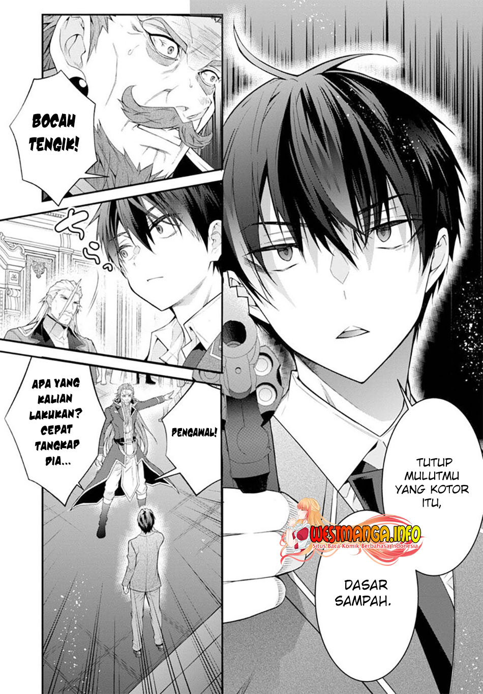 Otome Game Sekai wa Mob ni Kibishii Sekai Desu chapter 53