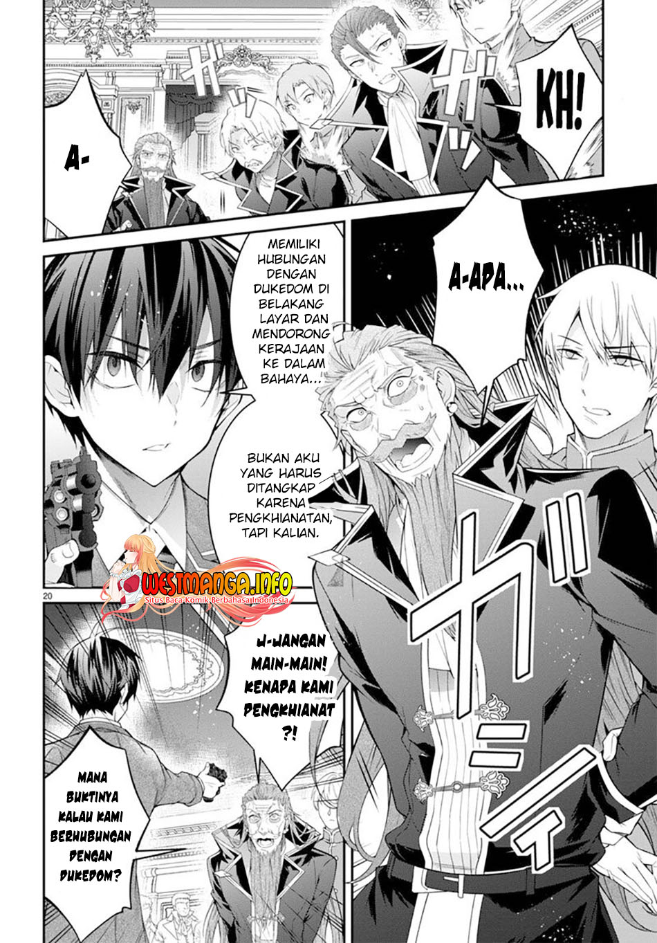 Otome Game Sekai wa Mob ni Kibishii Sekai Desu chapter 53