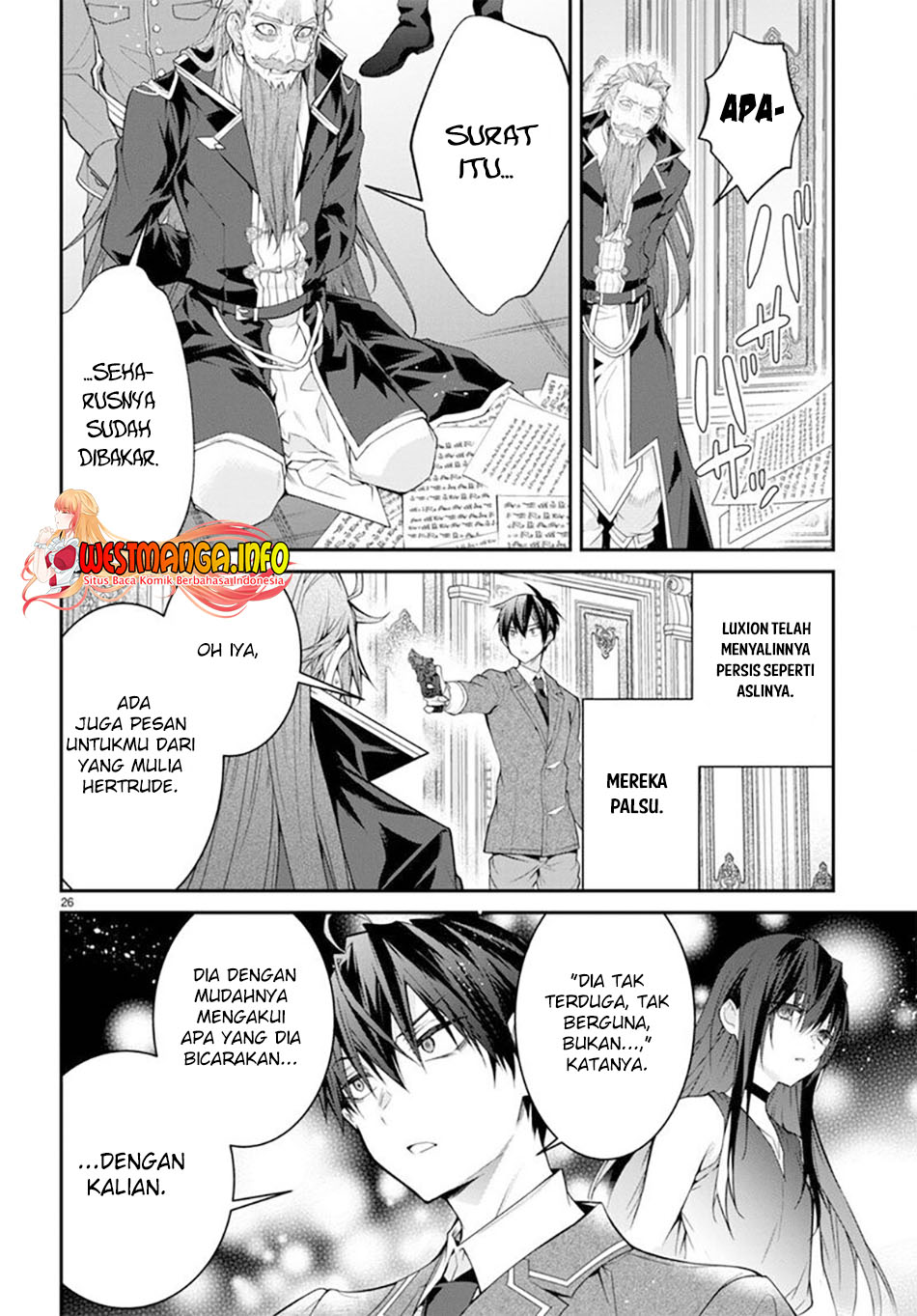 Otome Game Sekai wa Mob ni Kibishii Sekai Desu chapter 53