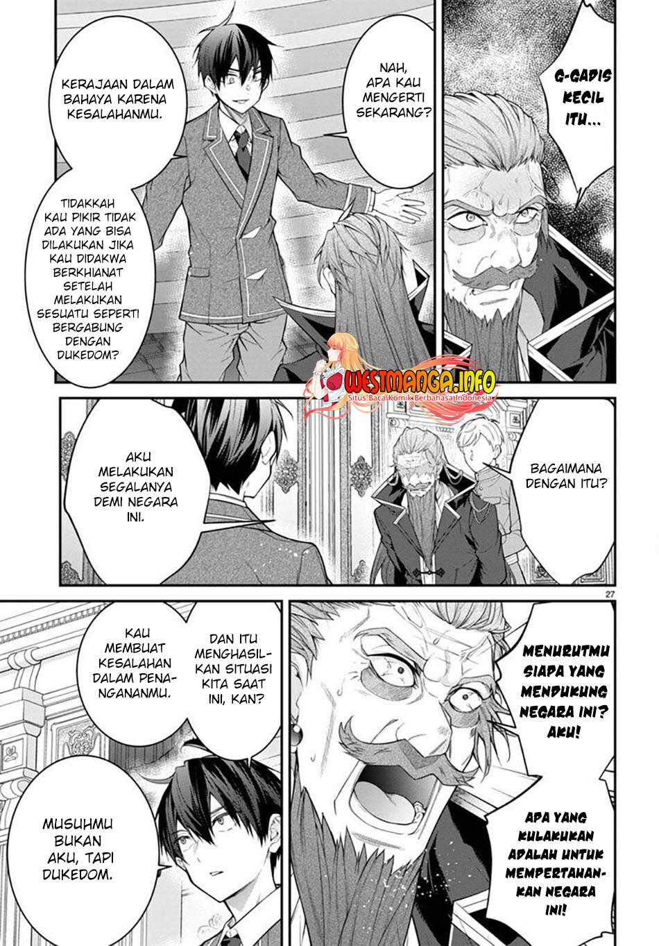 Otome Game Sekai wa Mob ni Kibishii Sekai Desu chapter 53