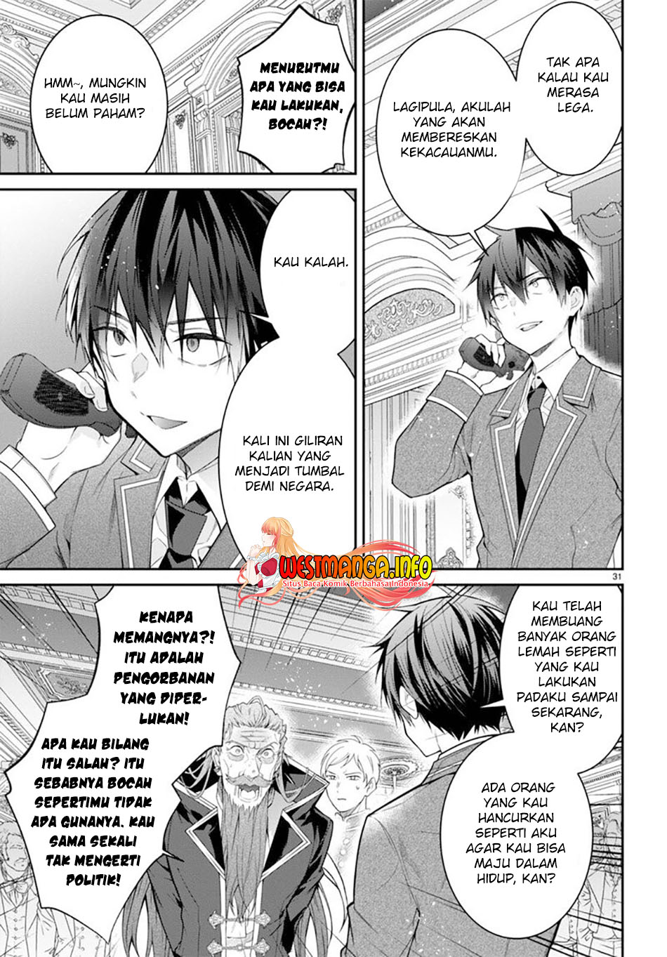 Otome Game Sekai wa Mob ni Kibishii Sekai Desu chapter 53