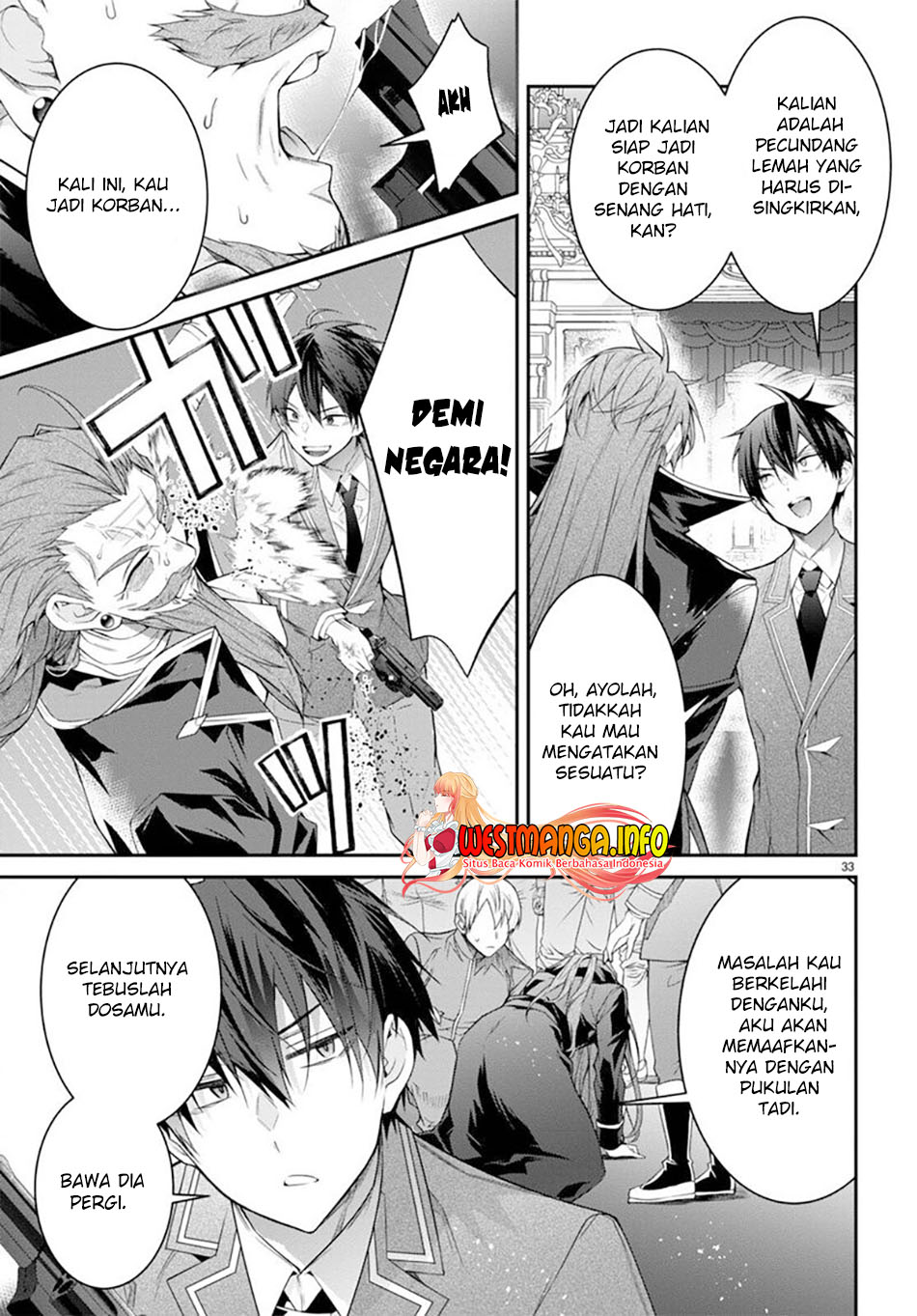 Otome Game Sekai wa Mob ni Kibishii Sekai Desu chapter 53