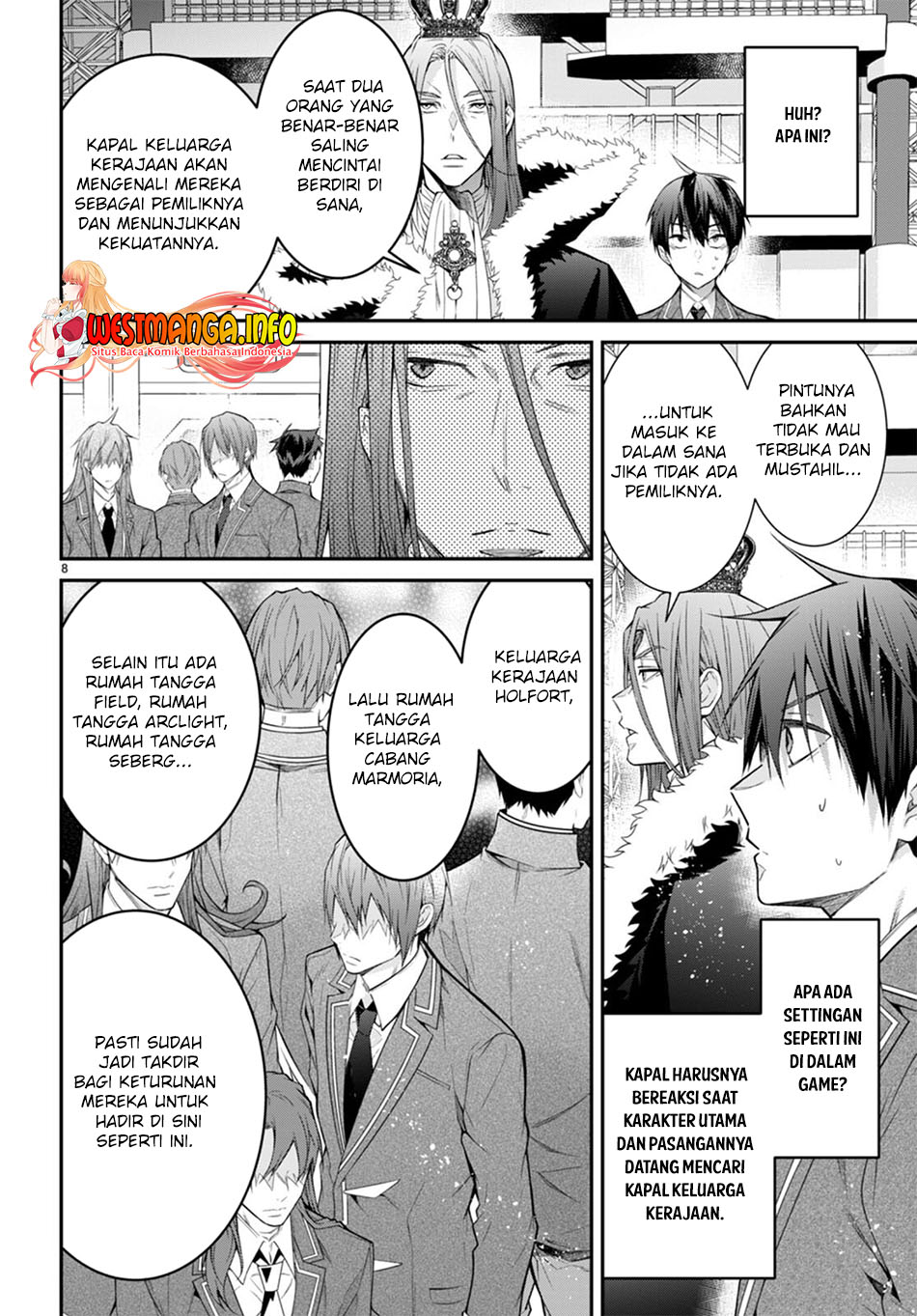 Otome Game Sekai wa Mob ni Kibishii Sekai Desu chapter 54