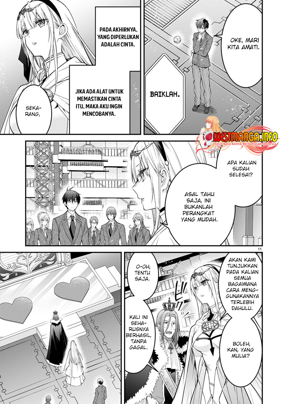 Otome Game Sekai wa Mob ni Kibishii Sekai Desu chapter 54