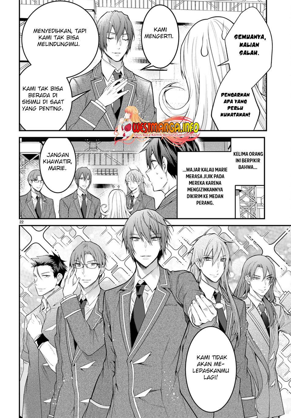 Otome Game Sekai wa Mob ni Kibishii Sekai Desu chapter 54