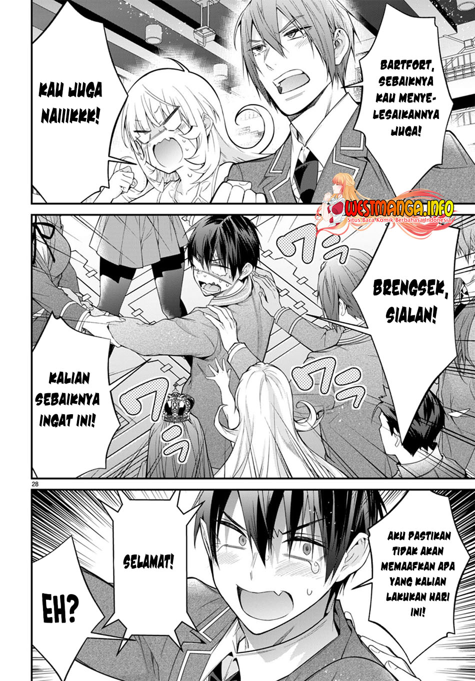 Otome Game Sekai wa Mob ni Kibishii Sekai Desu chapter 54
