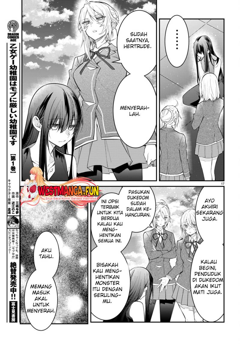 Otome Game Sekai wa Mob ni Kibishii Sekai Desu chapter 62