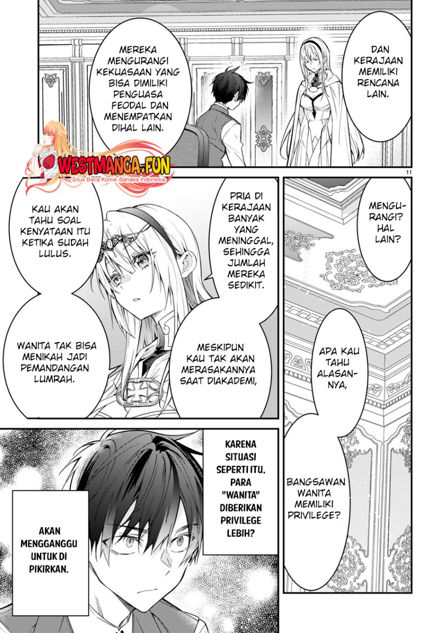 Otome Game Sekai wa Mob ni Kibishii Sekai Desu chapter 64