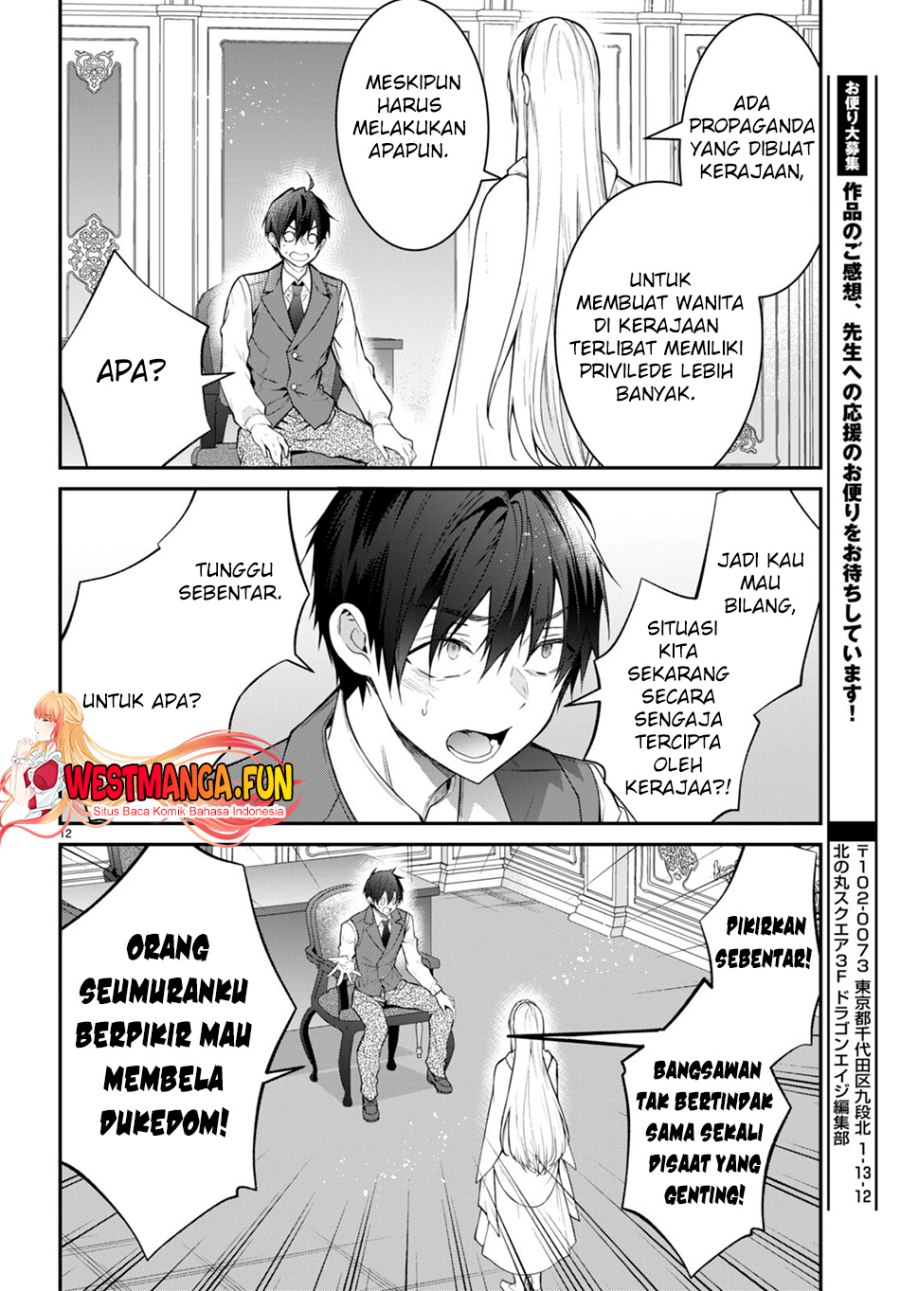Otome Game Sekai wa Mob ni Kibishii Sekai Desu chapter 64