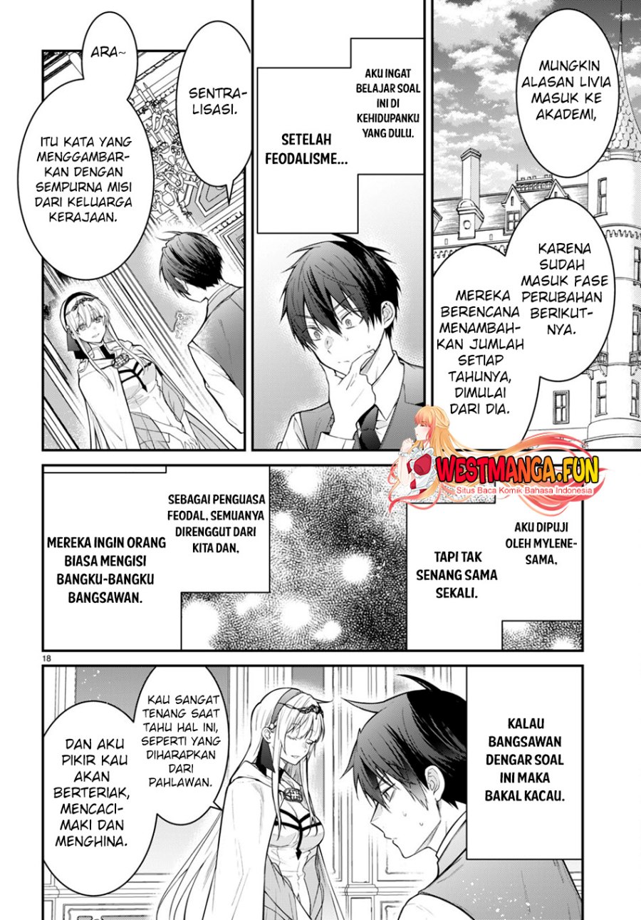 Otome Game Sekai wa Mob ni Kibishii Sekai Desu chapter 64