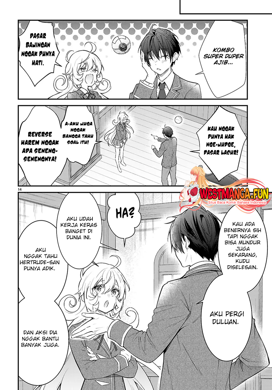 Otome Game Sekai wa Mob ni Kibishii Sekai Desu chapter 66