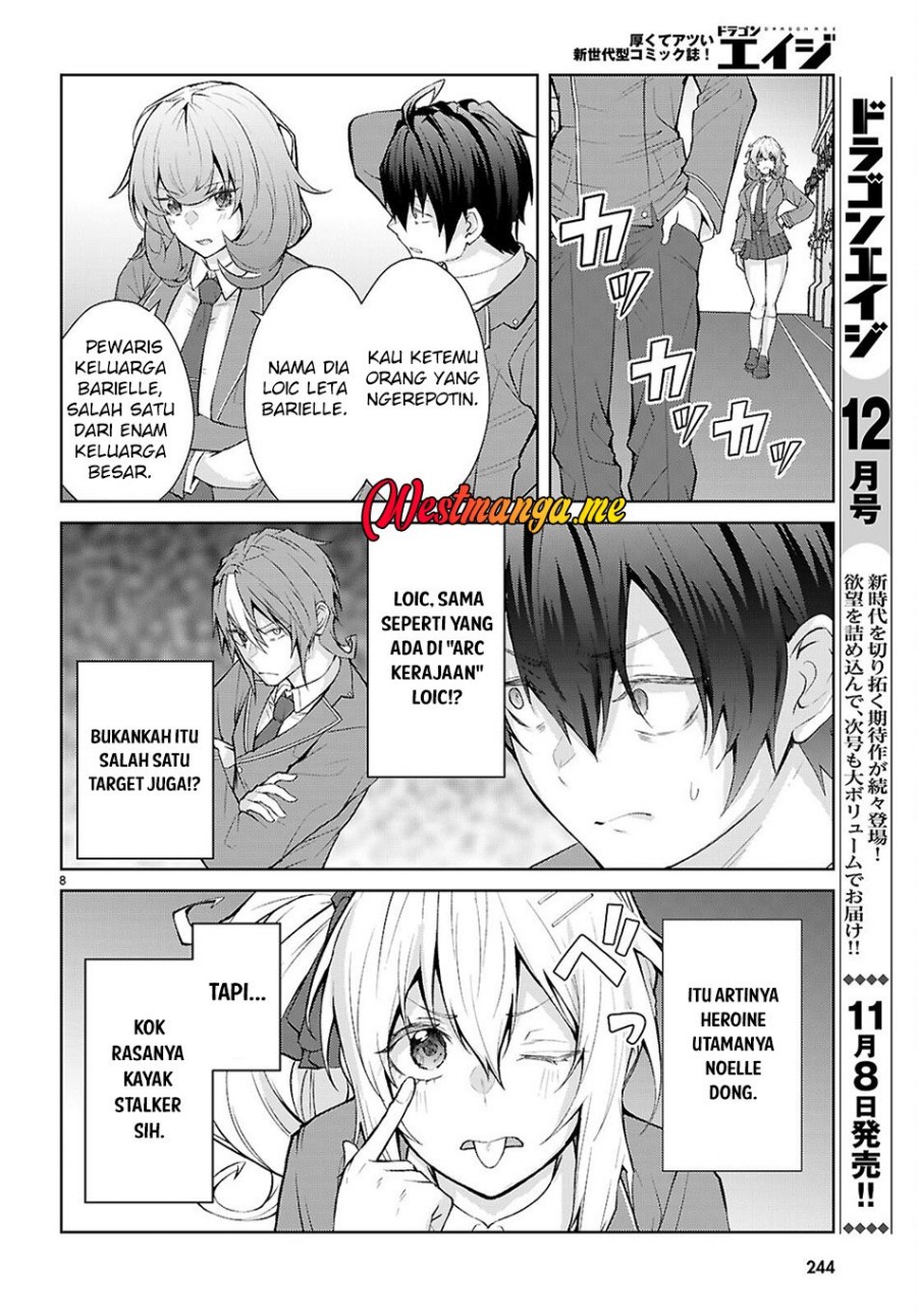 Otome Game Sekai wa Mob ni Kibishii Sekai Desu Chapter 72 Bahasa Indonesia