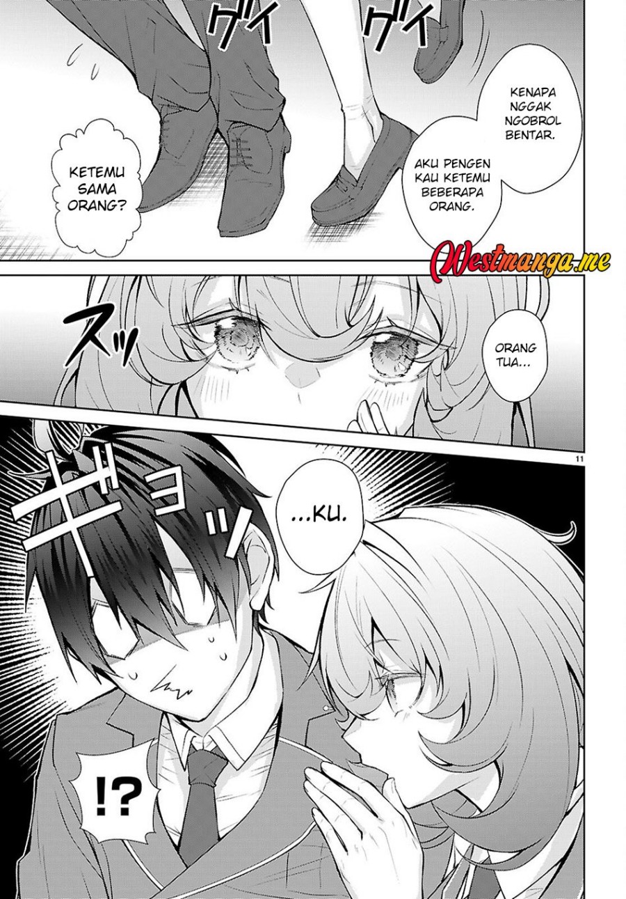 Otome Game Sekai wa Mob ni Kibishii Sekai Desu Chapter 72 Bahasa Indonesia
