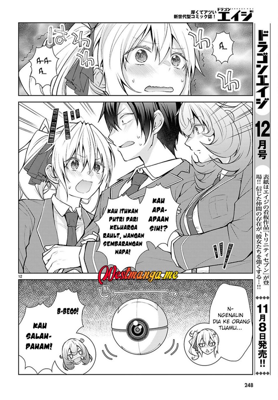 Otome Game Sekai wa Mob ni Kibishii Sekai Desu Chapter 72 Bahasa Indonesia