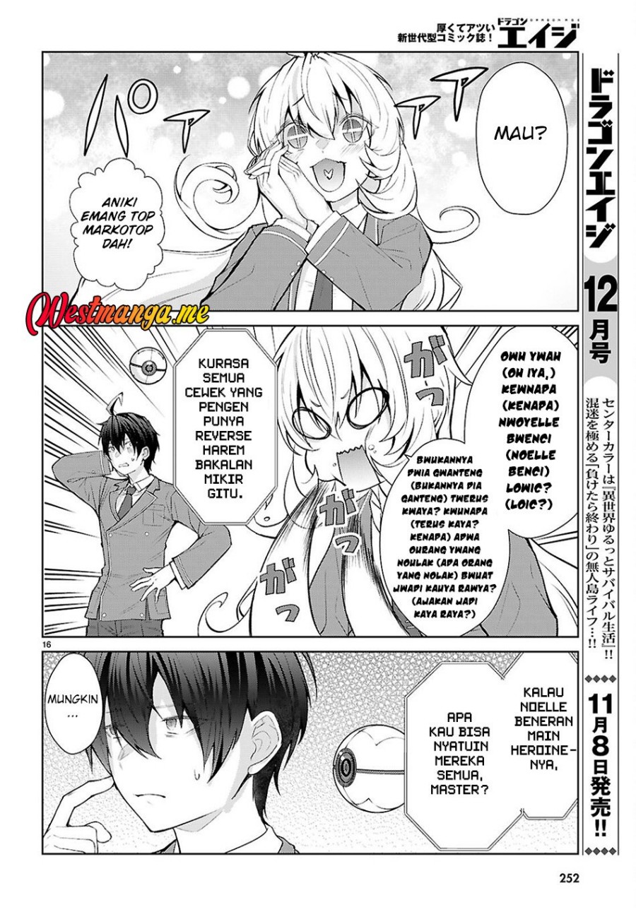 Otome Game Sekai wa Mob ni Kibishii Sekai Desu Chapter 72 Bahasa Indonesia
