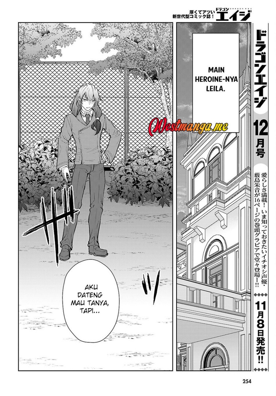 Otome Game Sekai wa Mob ni Kibishii Sekai Desu Chapter 72 Bahasa Indonesia