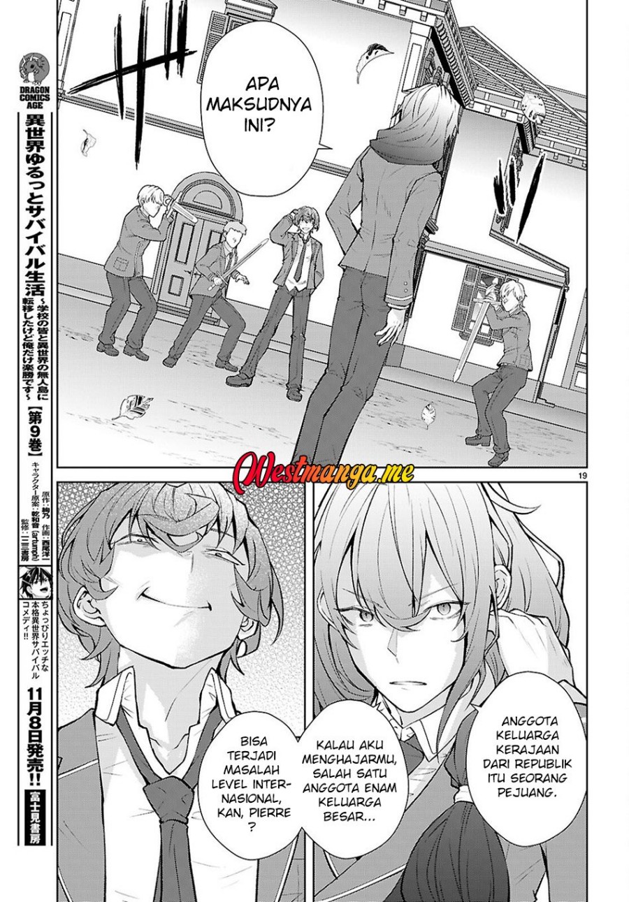 Otome Game Sekai wa Mob ni Kibishii Sekai Desu Chapter 72 Bahasa Indonesia