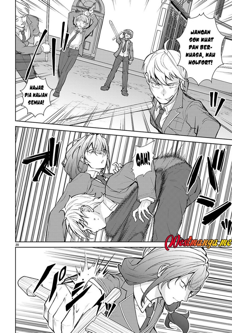Otome Game Sekai wa Mob ni Kibishii Sekai Desu Chapter 72 Bahasa Indonesia