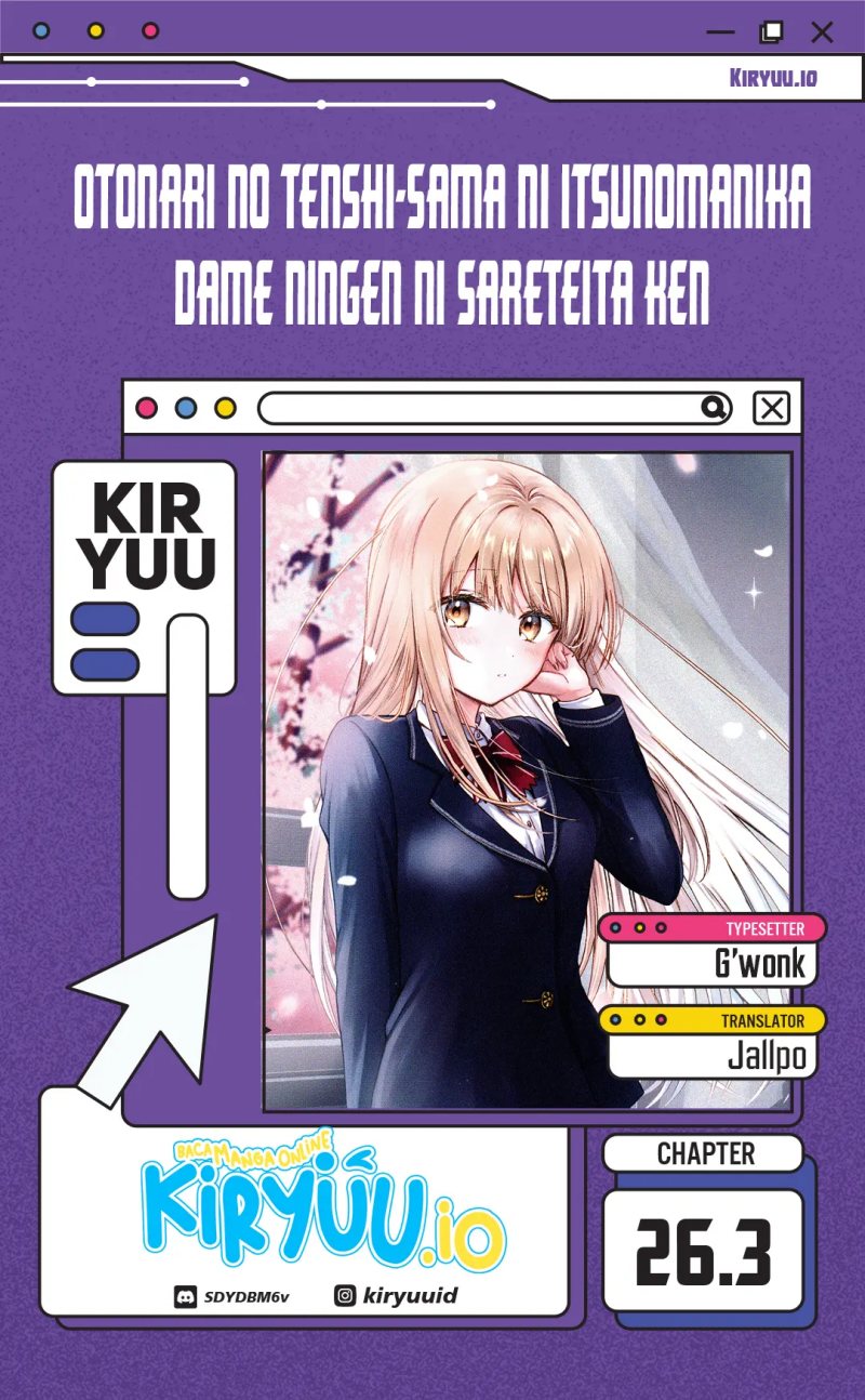 Otonari no Tenshi-sama ni Itsunomanika Dame Ningen ni Sareteita Ken chapter 26