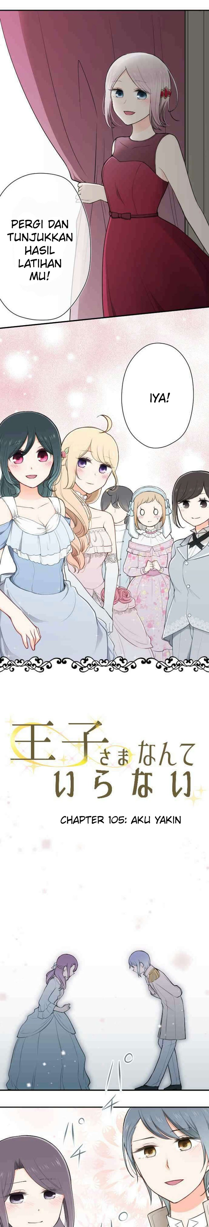 Ouji-sama Nante Iranai Chapter 105 Bahasa Indonesia