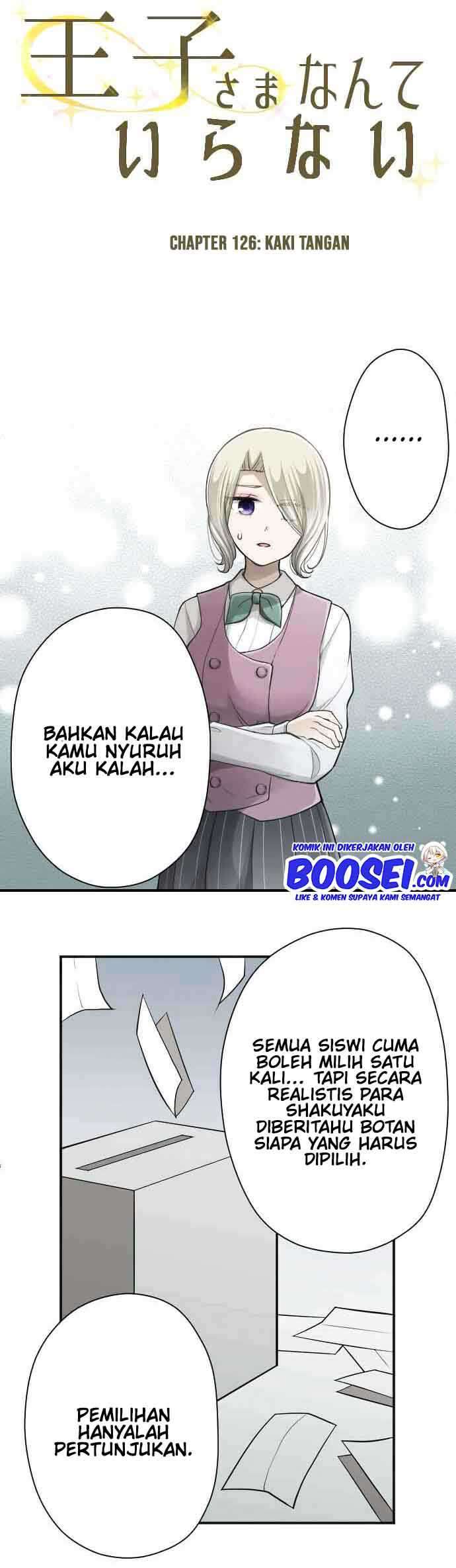 Ouji-sama Nante Iranai Chapter 126 Bahasa Indonesia