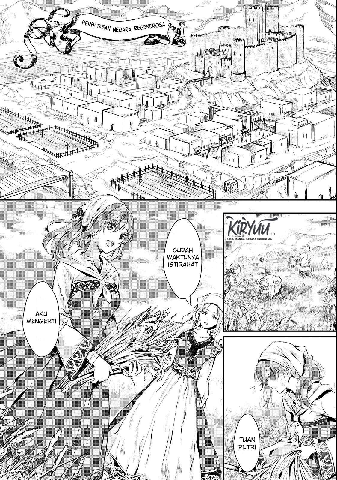 Oujo Denka wa Oikari no you desu Chapter 01 Bahasa Indonesia